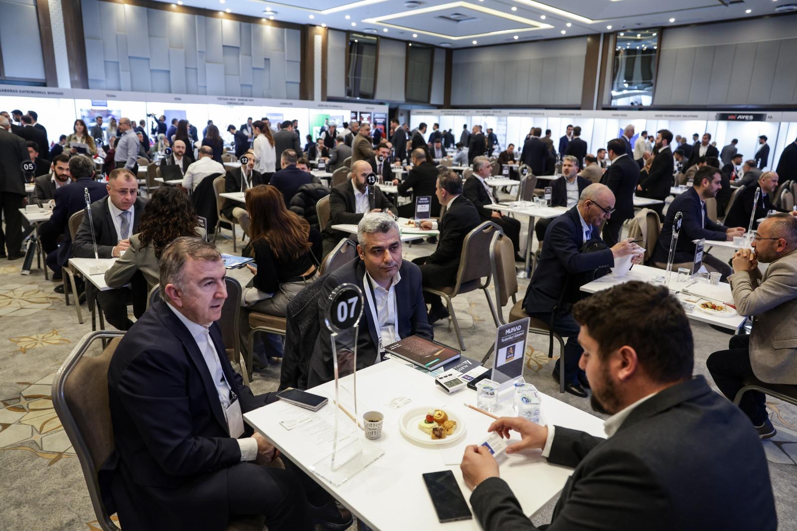 B2B görüşme alanından bir görüntü